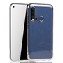 Handyh�lle f�r Huawei P20 Lite 2019 Silber - Clear - TPU Silikon Case Backcover Schutzh�lle in Transparent   Silber