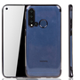 Handyh�lle f�r Huawei P20 Lite 2019 Schwarz - Clear - TPU Silikon Case Backcover Schutzh�lle in Transparent   Schwarz