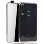 Handyh�lle f�r Huawei Y9 2019 Silber - Clear - TPU Silikon Case Backcover Schutzh�lle in Transparent   Silber