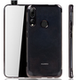 Handyh�lle f�r Huawei Y9 2019 Schwarz - Clear - TPU Silikon Case Backcover Schutzh�lle in Transparent   Schwarz