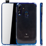 Handyhlle fr Huawei Y9 2019 Blau - Clear - TPU Silikon Case Backcover Schutzhlle in Transparent   Blau
