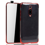 Handyh�lle f�r Xiaomi Mi 9T Rot - Clear - TPU Silikon Case Backcover Schutzh�lle in Transparent   Rot