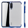 Handyh�lle f�r Xiaomi Mi A3 Blau - Clear - TPU Silikon Case Backcover Schutzh�lle in Transparent   Blau