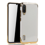 Handyh�lle f�r Xiaomi Mi A3 Gold - Clear - TPU Silikon Case Backcover Schutzh�lle in Transparent   Gold
