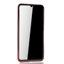 Handyh�lle f�r Xiaomi Mi A3 Rot - Clear - TPU Silikon Case Backcover Schutzh�lle in Transparent   Rot