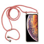Handykette f�r Apple iPhone XS Max - Smartphone Necklace H�lle mit Band - Schnur mit Case zum umh�ngen in Rosa
