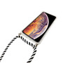 Handykette f�r Apple iPhone XS Max - Smartphone Necklace H�lle mit Band - Schnur mit Case zum umh�ngen in Schwarz