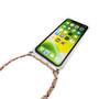 Handykette f�r Apple iPhone 11 - Smartphone Necklace H�lle mit Band - Schnur mit Case zum umh�ngen in Rosa