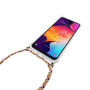 Handykette f�r Samsung Galaxy A50 - Smartphone Necklace H�lle mit Band - Schnur mit Case zum umh�ngen in Rosa