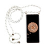 Handykette f�r Samsung Galaxy S9 - Smartphone Necklace H�lle mit Band - Schnur mit Case zum umh�ngen in Wei�