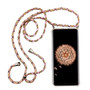 Handykette f�r Samsung Galaxy S9 Plus - Smartphone Necklace H�lle mit Band - Schnur mit Case zum umh�ngen in Rosa