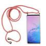Handykette f�r Samsung Galaxy S10 - Smartphone Necklace H�lle mit Band - Schnur mit Case zum umh�ngen in Rosa