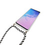 Handykette f�r Samsung Galaxy S10 - Smartphone Necklace H�lle mit Band - Schnur mit Case zum umh�ngen in Schwarz