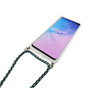 Handykette f�r Samsung Galaxy S10 - Smartphone Necklace H�lle mit Band - Schnur mit Case zum umh�ngen in Gr�n