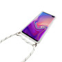 Handykette f�r Samsung Galaxy S10 Plus - Smartphone Necklace H�lle mit Band - Schnur mit Case zum umh�ngen in Wei�