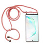 Handykette f�r Samsung Galaxy Note 10 - Smartphone Necklace H�lle mit Band - Schnur mit Case zum umh�ngen in Rosa