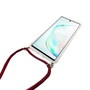 Handykette f�r Samsung Galaxy Note 10 Plus - Smartphone Necklace H�lle mit Band - Schnur mit Case zum umh�ngen in Rot