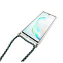 Handykette f�r Samsung Galaxy Note 10 Plus - Smartphone Necklace H�lle mit Band - Schnur mit Case zum umh�ngen in Gr�n
