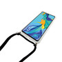 Handykette f�r Huawei P30 - Smartphone Necklace H�lle mit Band - Schnur mit Case zum umh�ngen in Schwarz