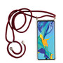 Handykette f�r Huawei P30 - Smartphone Necklace H�lle mit Band - Schnur mit Case zum umh�ngen in Rot