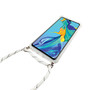 Handykette f�r Huawei P30 - Smartphone Necklace H�lle mit Band - Schnur mit Case zum umh�ngen in Wei�