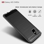 Schutzh�lle Handyh�lle f�r Samsung Galaxy A81 Case Cover Carbon Optik Schwarz