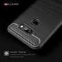 Schutzh�lle Handyh�lle f�r LG K40S Case Cover Carbon Optik Schwarz