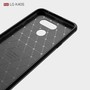 Schutzh�lle Handyh�lle f�r LG K40S Case Cover Carbon Optik Grau