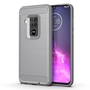 Schutzh�lle Handyh�lle f�r Motorola One Zoom Case Cover Carbon Optik Grau
