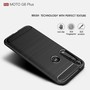 Schutzh�lle Handyh�lle f�r Motorola G8 Plus Case Cover Carbon Optik Grau
