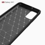 Schutzh�lle Handyh�lle f�r Samsung Galaxy A41 Case Cover Carbon Optik Blau