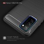 Schutzh�lle Handyh�lle f�r Huawei Honor V30 Case Cover Carbon Optik Schwarz