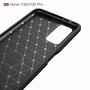 Schutzh�lle Handyh�lle f�r Huawei Honor V30 Case Cover Carbon Optik Schwarz