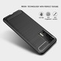 Schutzh�lle Handyh�lle f�r Huawei P40 Case Cover Carbon Optik Grau