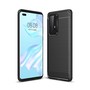 Schutzh�lle Handyh�lle f�r Huawei P40 Pro Case Cover Carbon Optik Schwarz