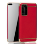Huawei P40 Handy H�lle Schutz Case Bumper Hard Cover Rot