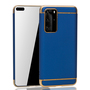 Huawei P40 Handy H�lle Schutz Case Bumper Hard Cover Blau
