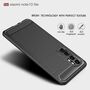 Schutzh�lle Handyh�lle f�r Xiaomi Mi Note 10 Case Cover Carbon Optik Schwarz