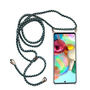 Handykette f�r Samsung Galaxy A71 - Smartphone Necklace H�lle mit Band - Schnur mit Case zum umh�ngen in Gr�n