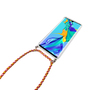 Handykette f�r Huawei P30 - Smartphone Necklace H�lle mit Band - Schnur mit Case zum umh�ngen in Rot