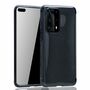 Handyh�lle f�r Huawei P40 Pro Schwarz - Clear - TPU Silikon Case Backcover Schutzh�lle in Transparent   Schwarz