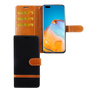 Huawei P40 Handy H�lle Schutz Tasche Case Cover Kartenfach Etuis Schwarz