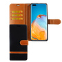 Huawei P40 Pro Handy H�lle Schutz Tasche Case Cover Kartenfach Etuis Schwarz