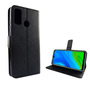 Huawei P smart 2020 Tasche Handy H�lle Schutz-Cover Flip-Case mit Kartenfach Schwarz