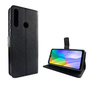 Huawei Y6P Tasche Handy H�lle Schutz-Cover Flip-Case mit Kartenfach Schwarz