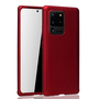 Handyh�lle Schutzh�lle f�r Samsung Galaxy S20 Ultra Full Case Cover Displayschutz 360 Rot
