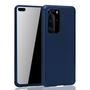 Handyh�lle Schutzh�lle f�r Huawei P40 Full Case Cover Displayschutz 360 Blau