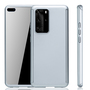 Handyh�lle Schutzh�lle f�r Huawei P40 Full Case Cover Displayschutz 360 Silber
