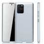 Handyh�lle Schutzh�lle f�r Samsung Galaxy S10 Lite Full Case Cover Displayschutz 360 Silber