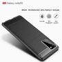 Schutzh�lle Handyh�lle f�r Samsung Galaxy Note 20 Case Cover Carbon Optik Grau